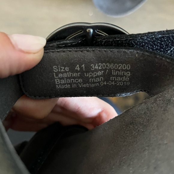 DANSKO wedge slides with buckle - Picture 2 of 5